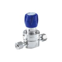 Регулятор AMFLO UHP AU22 Материал: Код Z (Body,Poppet, Nozzle,Diaphragm,Gland-SUS316L,Seat: PCTFE) ; Поверхность 0.25 um; 2х портовый, вх. давл. 20,6 бар, CV-1.1